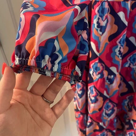 Vibrant Patterned Dress - Picture 2 of 6